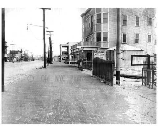 South side of Surf Ave, looking east from west 31st  Street 1914 Old Vintage Photos and Images