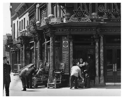 South west corner of 14th Street & 4th Avenue - Greenwich Village - Manhattan, NY 1916 D Old Vintage Photos and Images