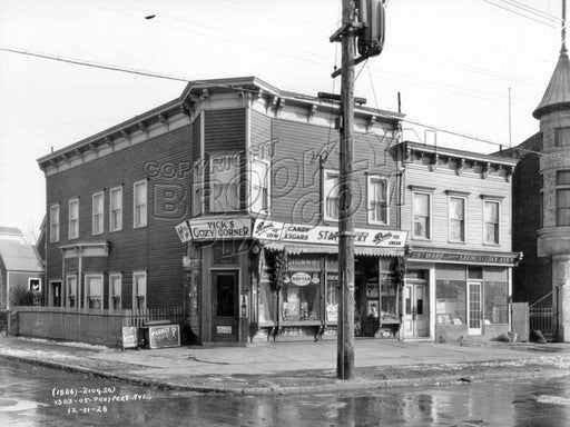 Southwest corner of Prospect and Greenwood Avenues, 1928 Old Vintage Photos and Images