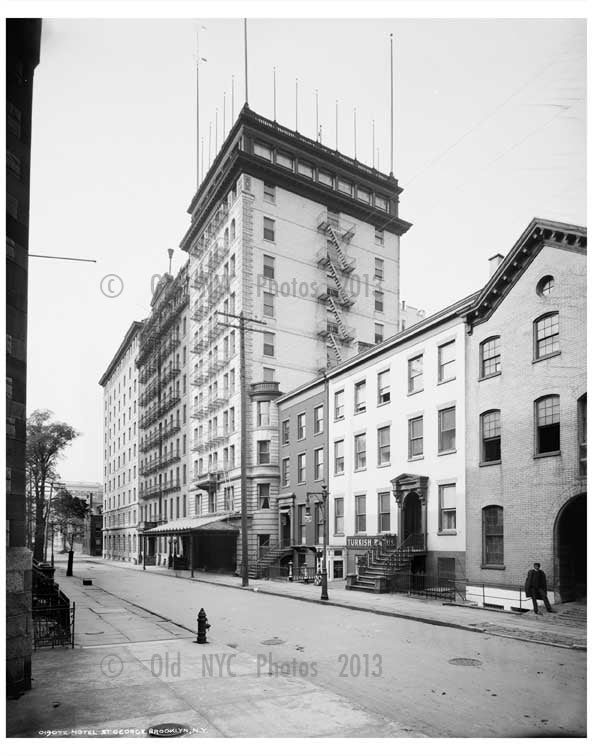 St. George Hotel - Henry Street - Brooklyn Heights Brooklyn NY Old Vintage Photos and Images