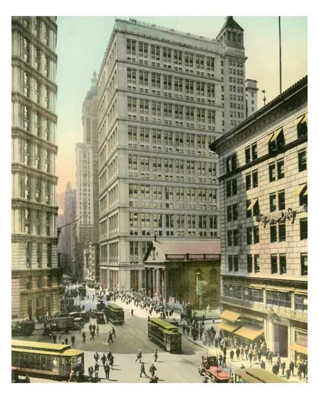 St. Paul Building - Am. Telephone & Telegraph Bldg. Astor House- Financial District - New York, NY Old Vintage Photos and Images