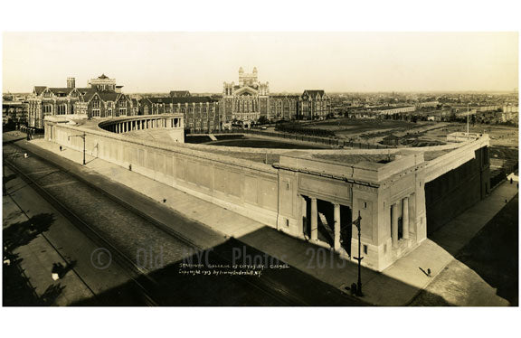 Stadium of City College of New York 1915 Harlem NY Old Vintage Photos and Images