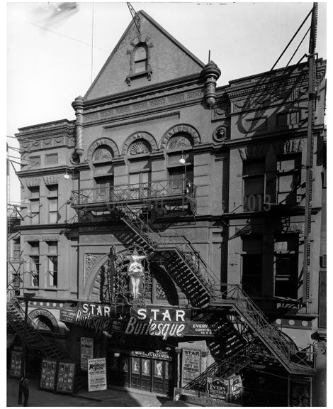 Star Burlesque Theater Old Vintage Photos and Images