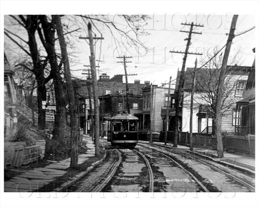 Staten Island Midland trolley by Van Duzer circa 1927 Old Vintage Photos and Images