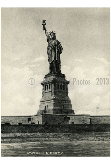 Statue of Liberty Old Vintage Photos and Images