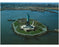 Statue of Liberty - overall view of Liberty Island looking Northwest with Jersey City in the background Old Vintage Photos and Images