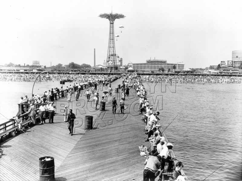 Steeplechase Pier, 1950s Old Vintage Photos and Images