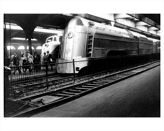 Streamlined Train — Old NYC Photos