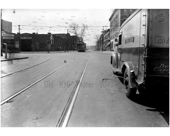 Street scene in the 1940's Old Vintage Photos and Images