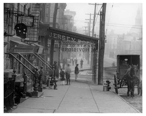 street scenes Horse & Wagon  - Greenwich Village - Manhattan, NY 1916 Old Vintage Photos and Images