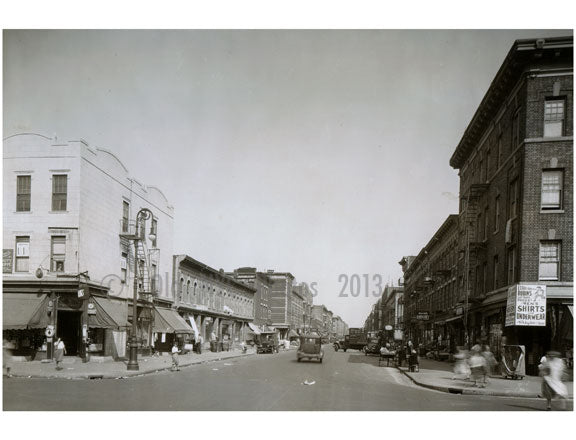 Sutter Ave, east of Saratoga Ave Sept 1930 Old Vintage Photos and Images