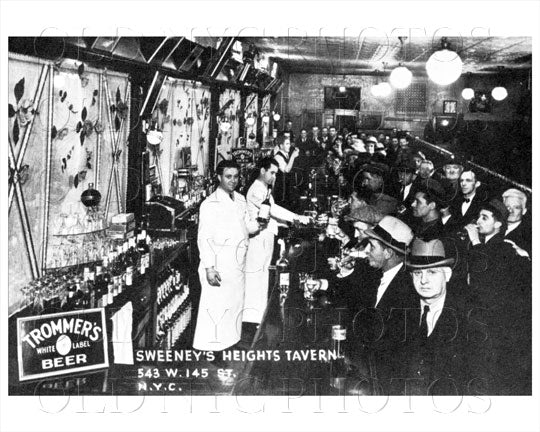 Sweeney Heights Tavern 543 West 145 Street Old Vintage Photos and Images