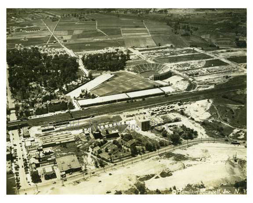 Tennis Stadium - Forest Hills - Queens NY Old Vintage Photos and Images