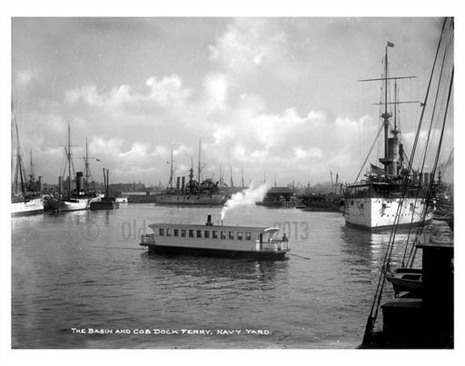 The Basin & Cob Dock Ferry Old Vintage Photos and Images