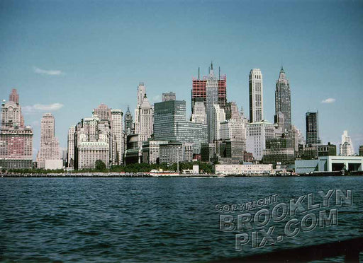 The Battery and downtown Manhattan, 1959 Old Vintage Photos and Images