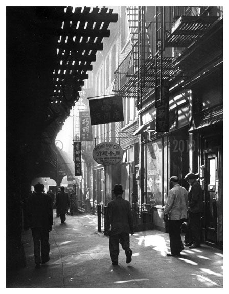 The Bowery in Chinatown under 3rd Ave L Old Vintage Photos and Images