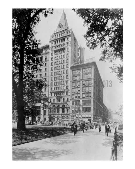 The Life Building 51 Madison Avenue  1930 - oldest steel building still standing - erected 1894 Midtown Manhattan NYC Old Vintage Photos and Images