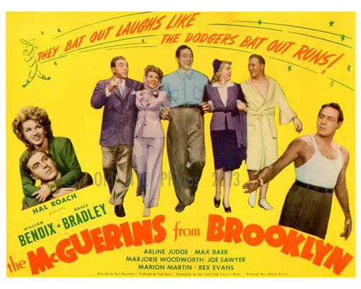 The McGuerins from Brooklyn - cast shot - Vintage Posters Old Vintage Photos and Images