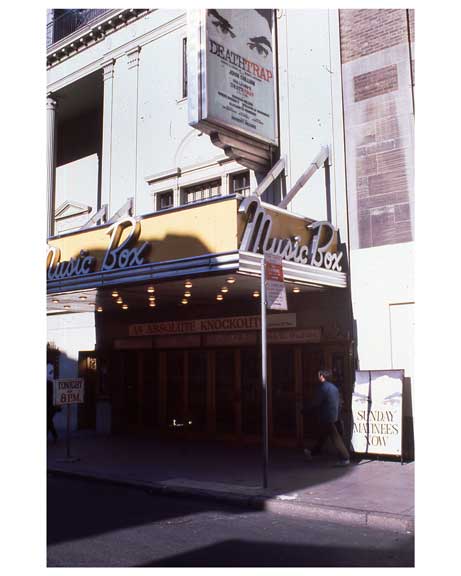 The Music Box Theater - Theater District 1970s Manhattan Old Vintage Photos and Images