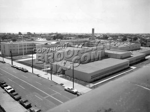The newly-completed Canarsie High School, Rockaway Parkway and Avenue K, 1964 Old Vintage Photos and Images