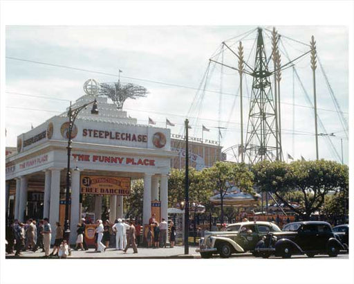 The Steeplechase at Coney Island Brooklyn NY Old Vintage Photos and Images