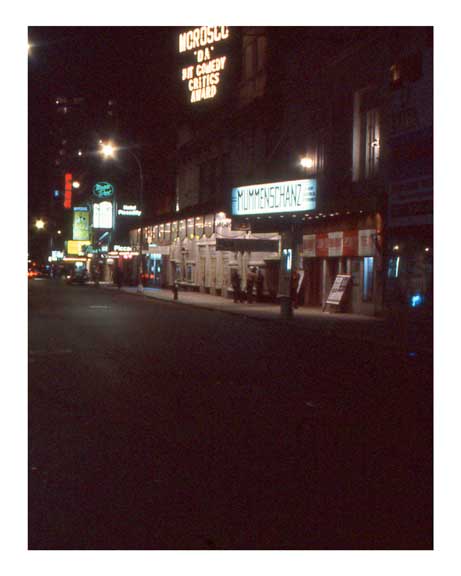Theater District 1970s Manhattan II Old Vintage Photos and Images