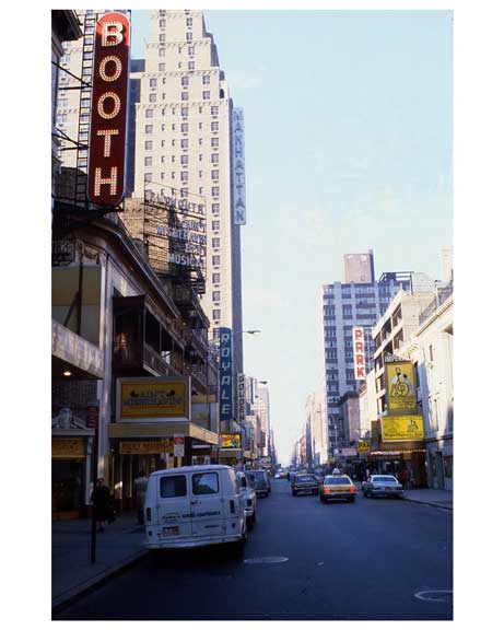 Theater District 1970s Manhattan III Old Vintage Photos and Images