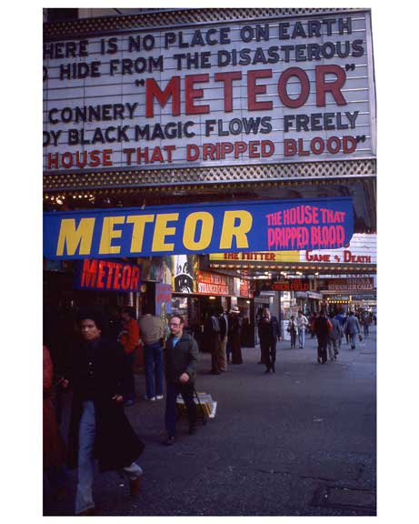 Theater District 1970s Manhattan VII Old Vintage Photos and Images