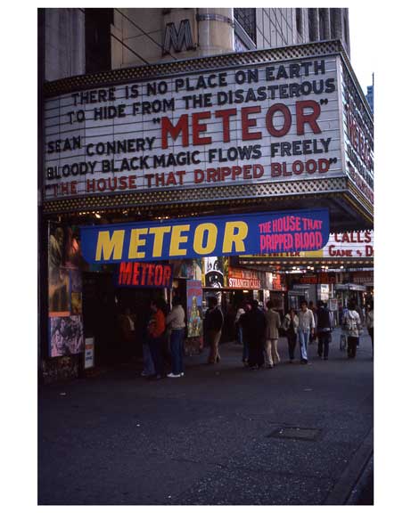 Theater District 1970s Manhattan VIII Old Vintage Photos and Images