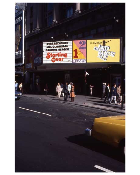 Theater District 1970s Manhattan XV Old Vintage Photos and Images