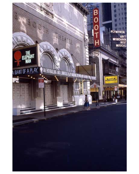 Theater District 1970s Manhattan X Old Vintage Photos and Images