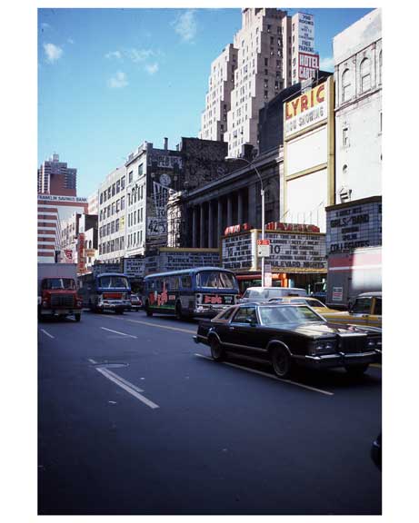 Theater District NYC 1970s Old Vintage Photos and Images