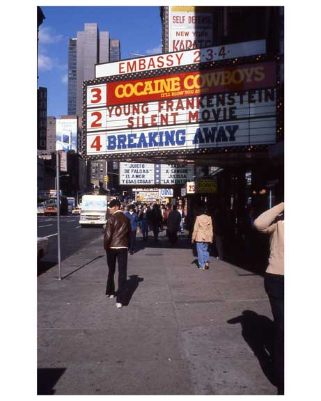 Theaters 1970s Times Square Old Vintage Photos and Images