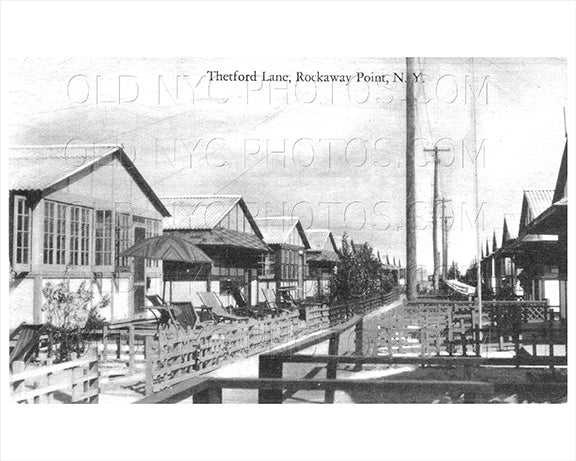 Thetford Lane Breezy Point Rockaway Point 1925 Old Vintage Photos and Images