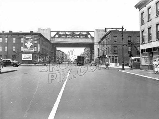 Third Avenue southwest to Ninth Street,(Gowanus), 1947 Old Vintage Photos and Images
