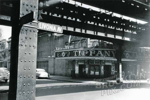Tiffany Theater, Livonia Avenue at Chester Street, Brownsville, c.1955 Old Vintage Photos and Images