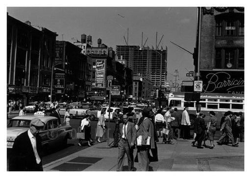 Time-Life Bldg under construction 6th & 42nd 1950's Old Vintage Photos and Images