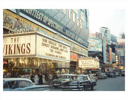 Times Sq Theaters Old Vintage Photos and Images
