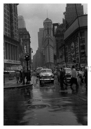 Times Square 1950's Midtown Manhattan Old Vintage Photos and Images