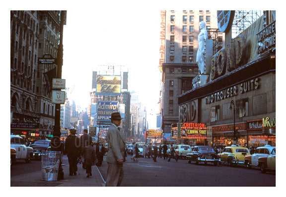 Times Square 1950's Old Vintage Photos and Images