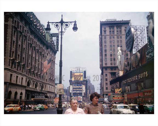Times Square 1952 NYC VI Old Vintage Photos and Images