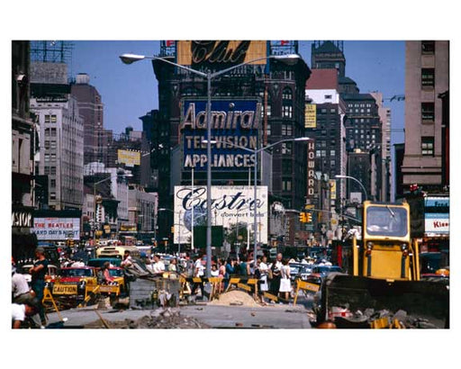 Times Square 45th & Broadway - 1964 New York, NY Old Vintage Photos and Images