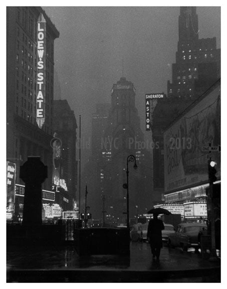 Times Square & 47th Street looking south