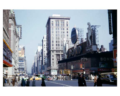 Times Square February 1959 New York, NY Old Vintage Photos and Images