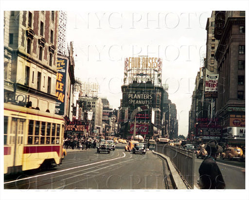 Times Square Manhattan, NYC 1939 Old Vintage Photos and Images