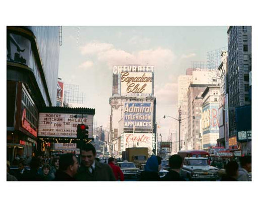 Times Square November 23rd 1962 New York, NY Old Vintage Photos and Images