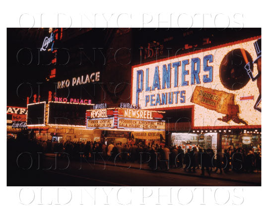 Times Square RKO theater 1950 Old Vintage Photos and Images