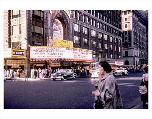 Times Square Theatre in New York  Old Vintage Photos and Images
