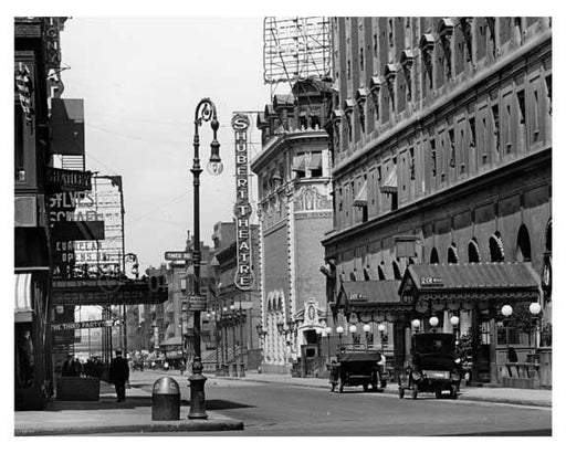 Times Square & West 44th Street  - Midtown Manhattan - 1915 Old Vintage Photos and Images
