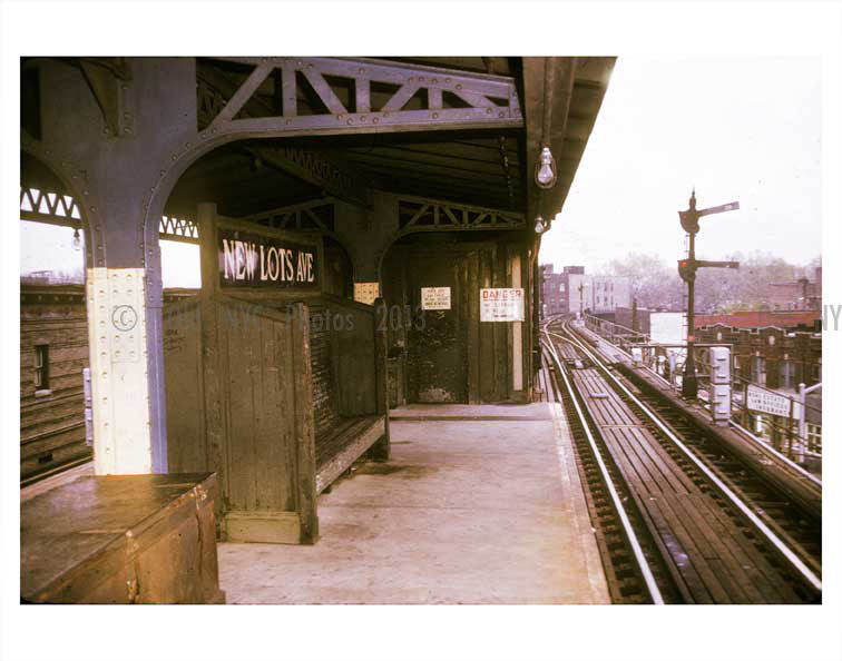 Train Staion in Flatlands Brooklyn Old Vintage Photos and Images